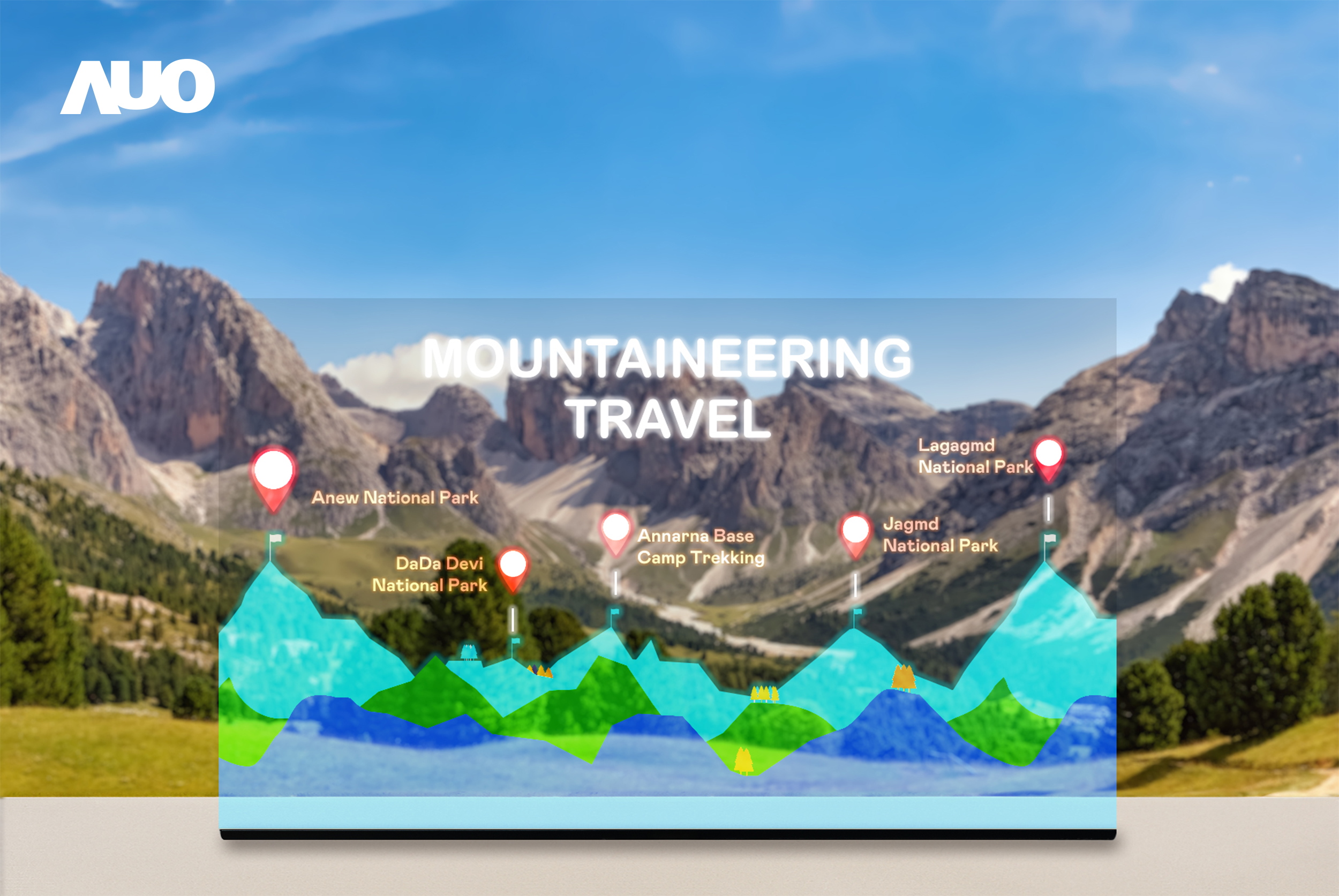 LEYU�پWչʾȫ���Ƭ�ߴ����(*)42��͸��Micro LED�@ʾ��ƴ�Ӷ��ɵĨ�64��͸��Micro LED�@ʾ�������߂��͸������1,000 nits���������Vɫ����������߅�o߅��ğo�pƴ�ӵȶ�����ɫ���ʬF�����塢��ā���|�����ړ���ҕ�X���M��ӷ����󣬿ɏV���\����������ˇ�gչ�[���̘I(y��)���g�Ȉ���