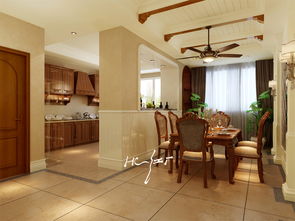 長(zhǎng)新花園 130平米公寓美式風(fēng)格 谷居家居裝修設(shè)計(jì)效果圖