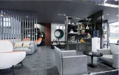 江蘇省南京市1000㎡汽修廠設(shè)計(jì)裝修高端爆款效果